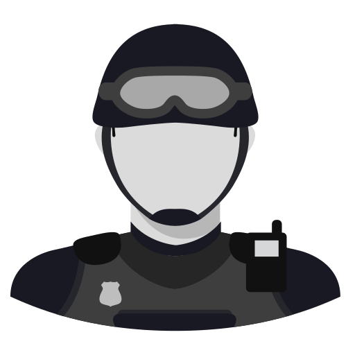 policía Generic Grey icono