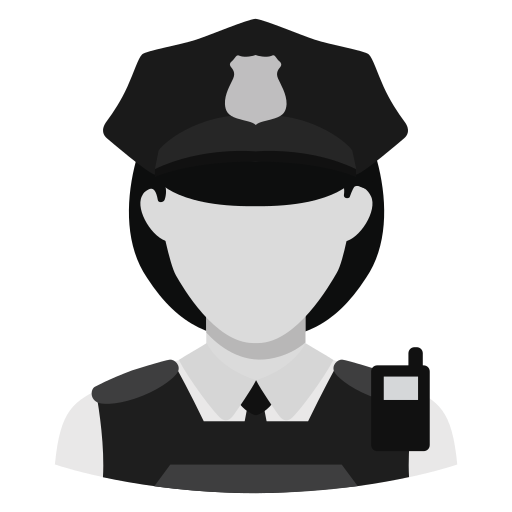 경찰관 Generic Grey icon