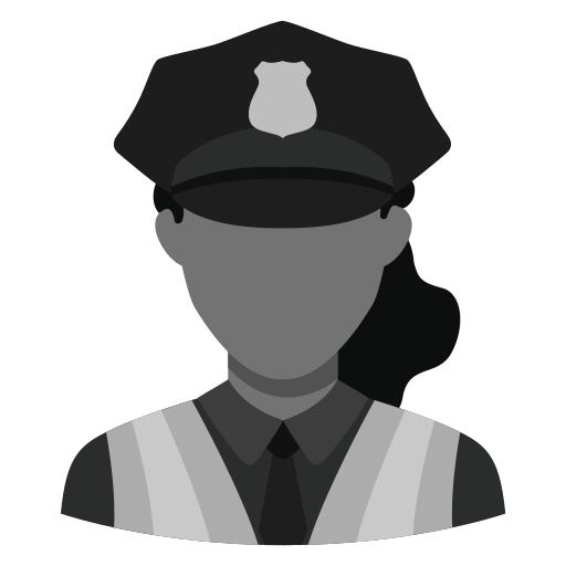 Police Officer Generic Grey icon