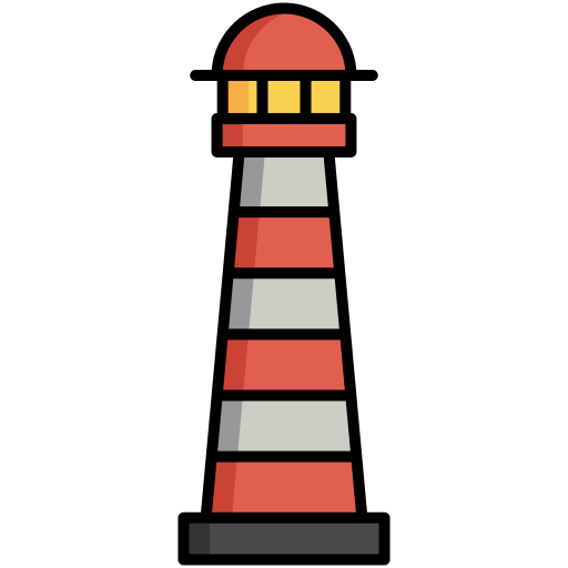 phare Generic Outline Color Icône