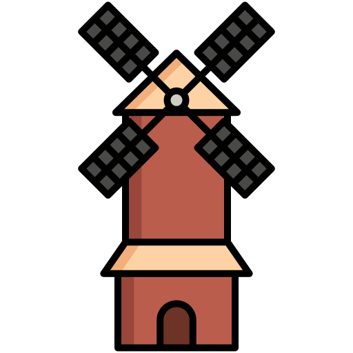 windmühle Generic Outline Color icon