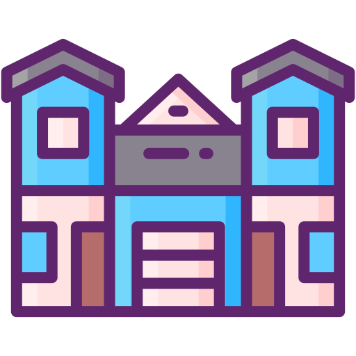 house Generic Outline Color icon