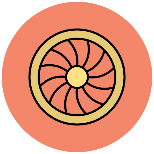 turbina Generic Outline Color ikona