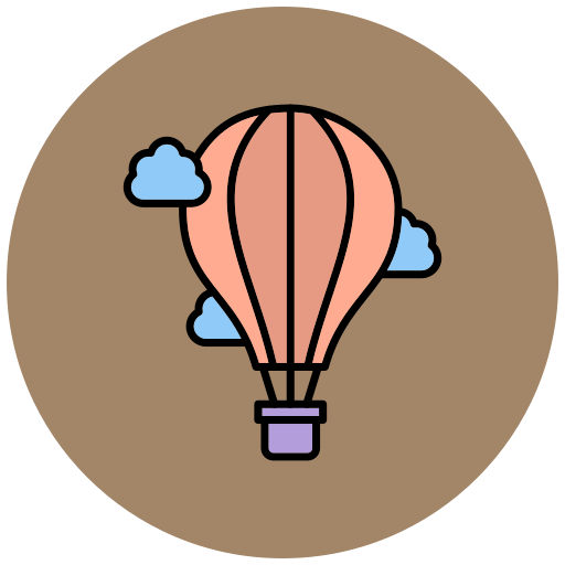 heißluftballon Generic Outline Color icon