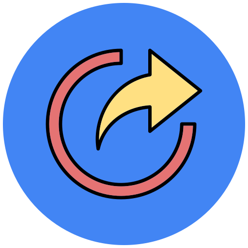 Share Generic Outline Color icon