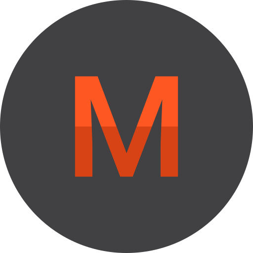Letter m Generic Flat icon