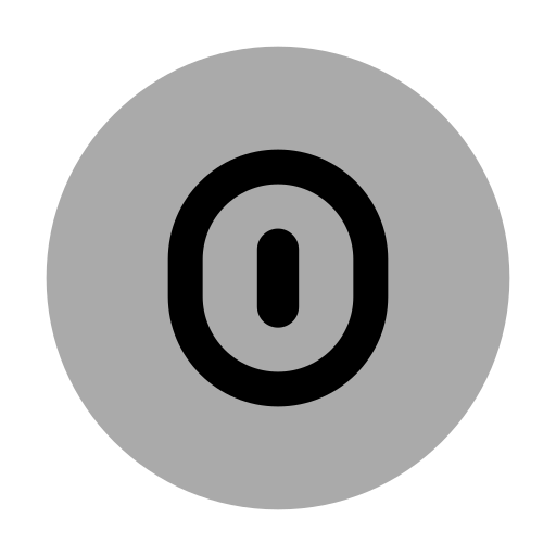 impronta digitale Generic Grey icona