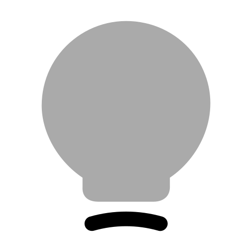 램프 Generic Grey icon