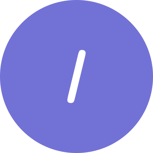 schuine streep Generic Flat icoon