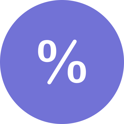 procent Generic Flat ikona