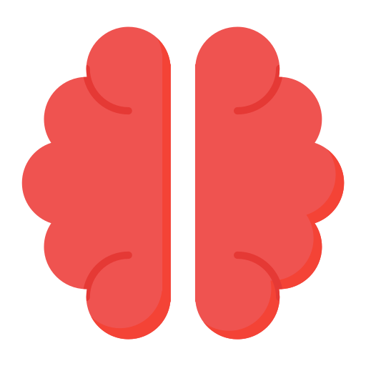 cervello Generic Flat icona
