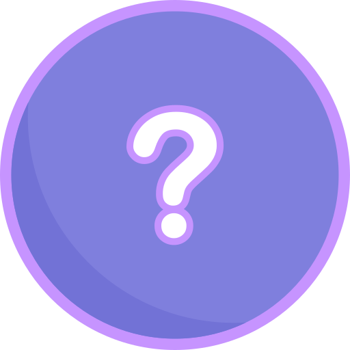 質問 Generic Outline Color icon