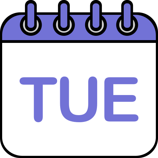 Tuesday Generic Mixed icon