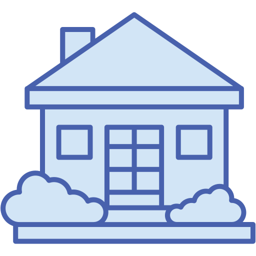 Real Estate Generic Blue icon