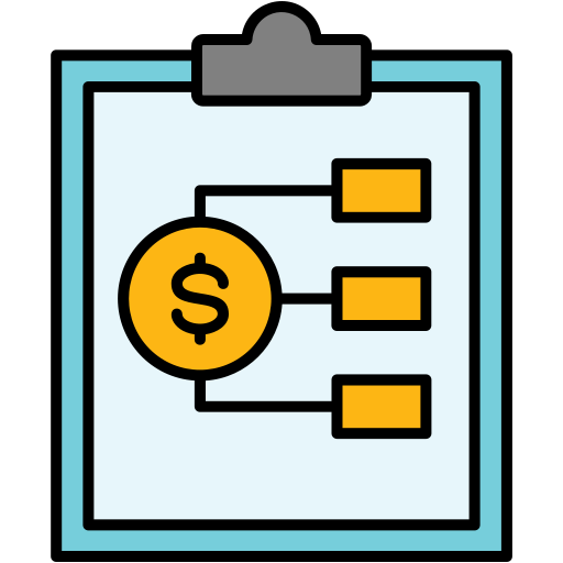 Financial plan Generic Outline Color icon