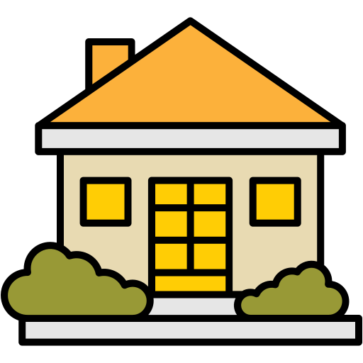 Real Estate Generic Outline Color icon