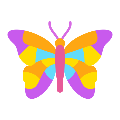 farfalla Generic Flat icona