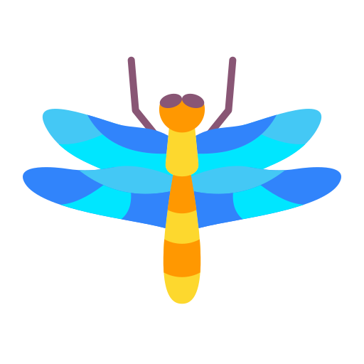 libélula Generic Flat Ícone