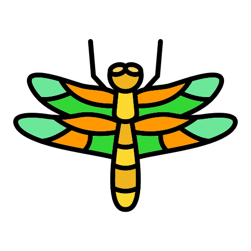 libellula Generic Outline Color icona
