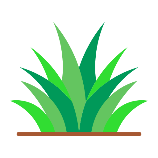 foglie d'erba Generic Flat icona