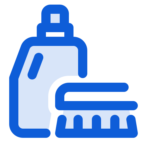 limpando produtos Generic Blue Ícone