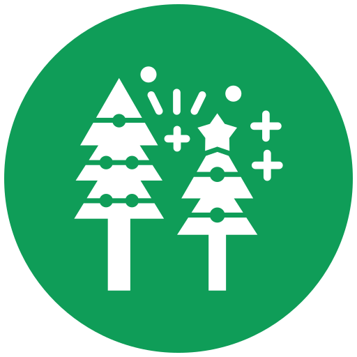クリスマスツリー Generic Mixed icon