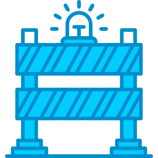 barrière Generic Blue icoon