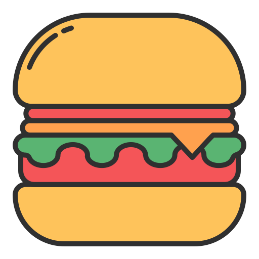 Бургер Generic Outline Color иконка