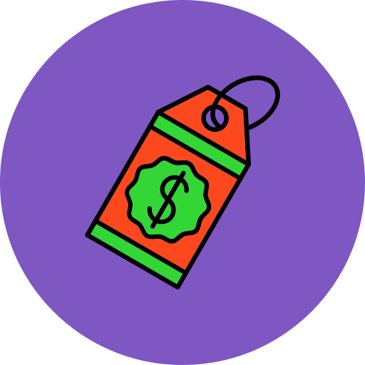 価格 Generic Outline Color icon