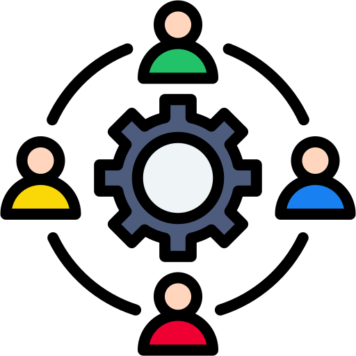 management Generic Outline Color иконка