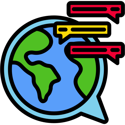 wereldwijd Generic Outline Color icoon