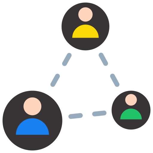 Collaboration Generic Flat icon