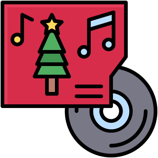 Christmas music Generic Outline Color icon
