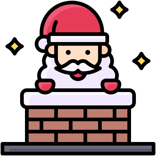 weihnachtsmann Generic Outline Color icon