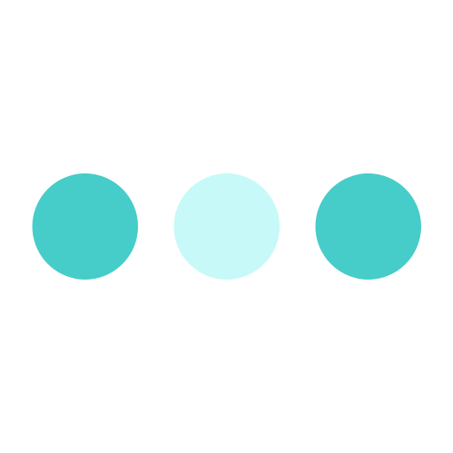 Three dots Generic Flat icon
