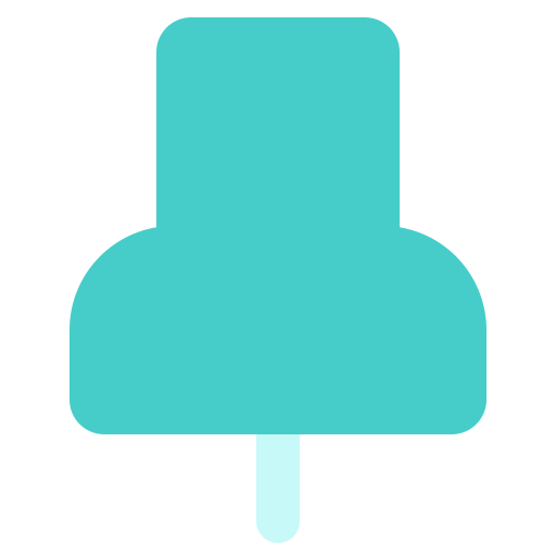 Push pin Generic Flat icon