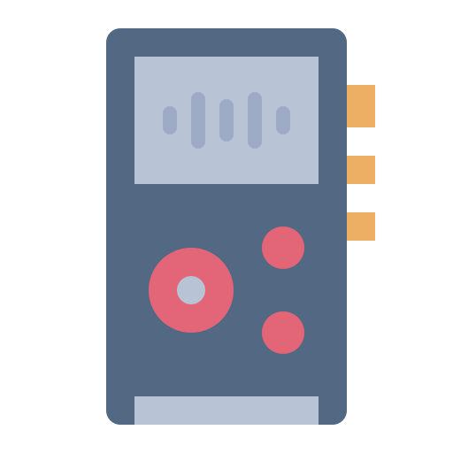 Voice recorder Generic Flat icon