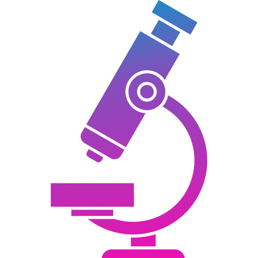 Микроскоп Generic Flat Gradient иконка
