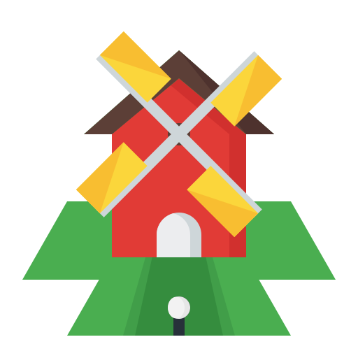 mini golf Generic Flat ikona