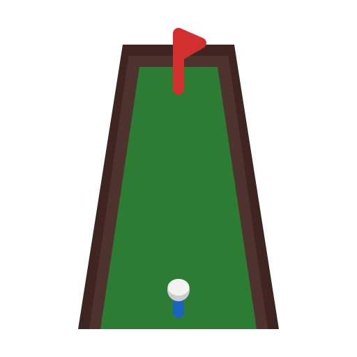 mini golf Generic Flat icono