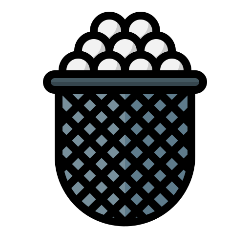 Golf ball Generic Outline Color icon