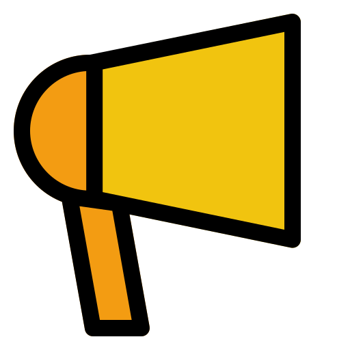 megaphon Generic Outline Color icon