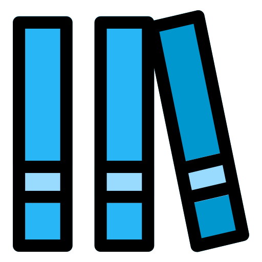 Binder Generic Outline Color icon