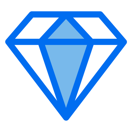 diamante Generic Blue icono