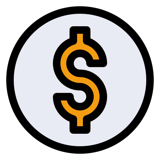 geld Generic Outline Color icoon