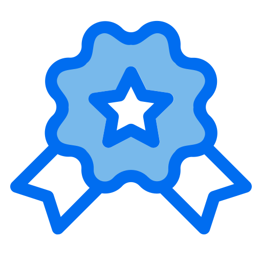 medalha Generic Blue Ícone
