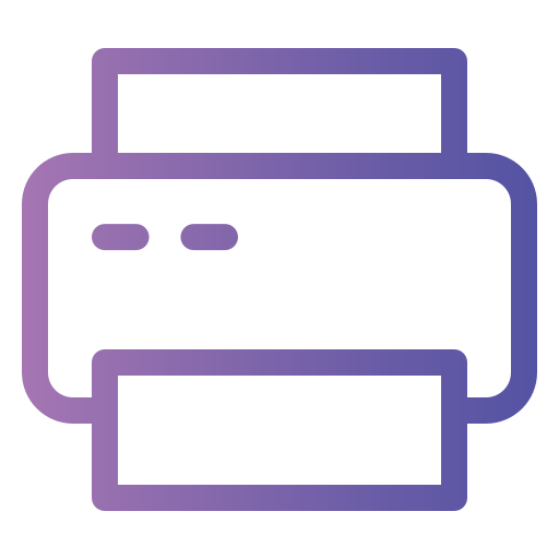 Printer Generic Gradient icon