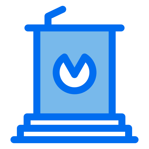 Podium Generic Blue icon