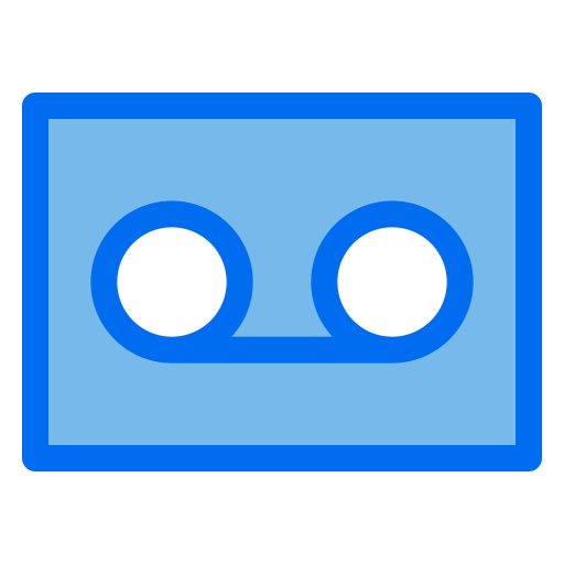 記録 Generic Blue icon