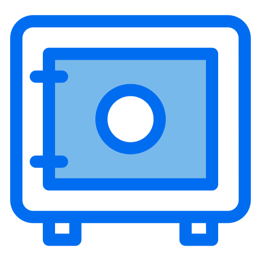 scatola di sicurezza Generic Blue icona